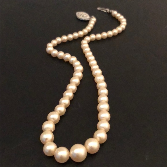 VINTAGE 1950’s RETRO CULTURED PEARL CHOKER - Picture 2 of 14